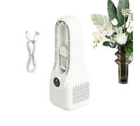 Générique Bladeless Fan, Mist Fan | 6-Speed Bladeless Ventilator And Humidifier | Type-C Charging 1500mAh Quiet Personal Misting Fans For Office Home Bedroom Dorm Outdoor Beach School