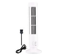 Générique Bladeless Fan | Powerful Low Noise Space Saving Plug-in Standing