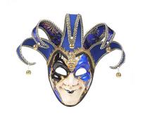 Générique Blanc Bleu Rouge Mascarade pour les célébrations du spectacles l'ancienne et événements sur le thème du (Blue, One Size)