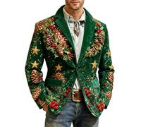 Générique Blazer Homme Velours Côtelé Deux Boutons Cintré Sport Décontracté Élégant Veste Costume Chic Manteau Tailleur Soirée Pardessus Automne Hiver Rétro Gilet Mode Caban Habillé Cérémonie