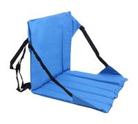 Générique Bleacher Seat Cushion with Back Support - Stadium Chair | Portable Floor Sitting Cushion for Outdoor Camping Tailgating Trips Games Beach Picnic Kayak Concerts