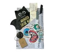 Générique Blind Date Book Box, Spooky Witch Romance Mystery, Surprise Novel Inside, Themed Wrapping with Clues, Dark Gothic Vibe, Standard Size, Excellent for Halloween Party Favors or Couples Gift