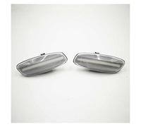 Générique Blink Lampe Clignotant Indicateurs Pour Citroen C3 C4 C5 DS3 DS4 Dynamique Feux De Position Latéraux Pour Peugeot 207 308 3008 5008 RCZ 2 Pièces Clignotant(Clear Shell,Dynamic Signal)