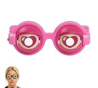 Générique Blink & Wink Novelty Glasses - The Ultimate Selfie Accessory, Interactive Blinking Winking Glasses, Gift for Kid (Pink)
