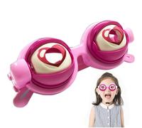 Générique Blinking Glasses,Crazy Eyes Glasses,Winking Eye Glasses,Funny Props Glasses,Novelty Glasses for Adults (Rose)