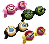 Générique Blinking Glasses,Crazy Eyes Glasses,Winking Eye Glasses,Funny Props Glasses,Novelty Glasses for Adults (4 Pcs)