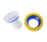 Générique Bloc d ' étanchéité de Bride de Toilette Multifonction à Fermeture Automatique, Ensemble d ' Anneaux d ' étanchéité de Bride de Cuvette de Toilette pour Usage Domestique, Joint sanitaire