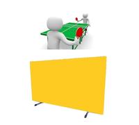 Générique Bloc De Déflecteur Autoportant for Terrain De, Boîtier De Tennis De Table Portable, for Zones Bloquées(Color3,2 Pieces)