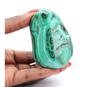 Générique Bloc Naturel de Malachite de 250 grammes et 70 millimètres, Minéral Malachite du Congo-Kinshasa, Minéral 100% Naturel, Œuvre Exclusive, Objet d'art minéral, Pierre de Connaissance