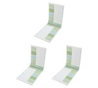 Générique Bloc-notes de Liste de Tâches Quotidiennes A5 Vert, Lot de 3 Carnets Non Datés à Spirale, 52 Feuilles Recto-verso, Organiseur Hebdomadaire pour Bureau, Maison et École,