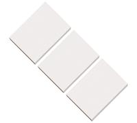 Générique Bloc-notes en papier millimétré, 3 pièces, grilles, 40 squares | Bloc de calcul de brouillon ligné pour étudiants