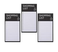 Générique Bloc-notes Papier Lisse Magnetique pour Liste de Courses et Magnétique Dos Entièrement Aimanté Frigo Porte de Réfrigérateur et Surface Métallique