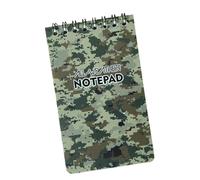Générique Bloc-notes temps, bloc-notes étanche | Carnet de terrain étanche | Bloc-notes de portables, carnet de notes à supérieure de 50 pages pour l'enregistrement au travail et à l'école