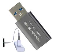 Générique Blocage de Données USB C - Blocage de Données USB Portable Compact - Protecteur Stable pour Adaptateur Conception pour Usage Professionnel Appareils PC Tablettes Et Lieux Publics
