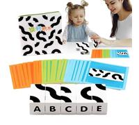 Générique Blocks Puzzle Table Games, Interactive Educational Board, 5.51x3.94x1.77 inches, Sensory Building Toy Set, Fine Motor Skill Developer for Kids Boys Indoor Learning Fun, Multicolor