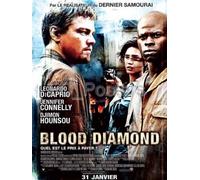 Générique Blood Diamond - Leonardo Dicaprio - 40X56Cm Affiche Cinema Originale