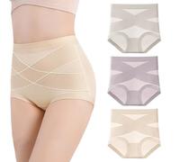 Générique Bloom Pink Underwear Leak Proof, Leak Proof Tummy Control Panties, Ultimate Comfort Leakproof and Shaping Panties for Women (3Pcs-D,TG)