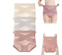 Générique Bloom Pink Underwear Leak Proof Tummy Control Panties, Ultimate Comfort Leakproof and Shaping Panties for Women (3TG,3pcs*E)