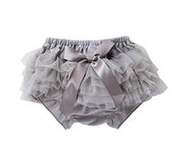 Générique Bloomer Dentelle Mignon bébé Fille, Culotte Couvre-Couche Souple et Confortable, sous-vêtement léger et Finition délicate, pour la détente Maison et Les Petites Sorties