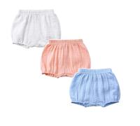 Générique Bloomer Mixte bébé Coton Lin, Culotte Couvre-Couche Respirante et Coupe Flexible, Short Enfant Doux et Pratique, pour Les Nourrissons et la Vie familiale Quotidienne