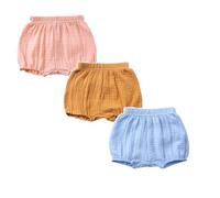 Générique Bloomer Mixte bébé Coton Lin, Culotte Couvre-Couche Respirante et Coupe Flexible, Short Enfant Doux et Pratique, pour Les Nourrissons et la Vie familiale Quotidienne