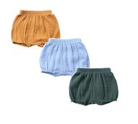 Générique Bloomer Mixte bébé Coton Lin, Culotte Couvre-Couche Respirante et Coupe Flexible, Short Enfant Doux et Pratique, pour Les Nourrissons et la Vie familiale Quotidienne