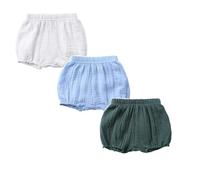 Générique Bloomer Mixte bébé Coton Lin, Culotte Couvre-Couche Respirante et Coupe Flexible, Short Enfant Doux et Pratique, pour Les Nourrissons et la Vie familiale Quotidienne