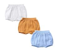 Générique Bloomer Mixte bébé Coton Lin, Culotte Couvre-Couche Respirante et Coupe Flexible, Short Enfant Doux et Pratique, pour Les Nourrissons et la Vie familiale Quotidienne