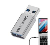 Générique Bloqueur USB,Protecteur pour Ordinateur Portable,Adaptateur USB Sécurité Bloqueur Type-C | Charge Sûre pour Ordinateur Portable et Mobile