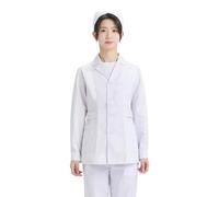 Générique Blouse Blanche, Blouse Medicale Infirmiere Femme Avec Poche Et Bouton Blanche Chimie Lycee Coton Manches Longues Chemise Laboratoire Physique Chemisiers Et Blouses Chic Et Élégant