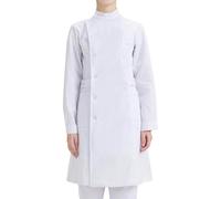 Générique Blouse de Médecin pour Femme, Blouse medicale Femme Tunique medicale Manches Courte Shirt Hopital Clinique Aide Domicile Kiné Ergothérapeute pour étudiants Laboratoire Infirmière Cosplay