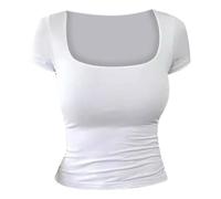 Générique Blouses Blanches Femme Coton Manches Originaux Maman Luxe Supérieure Mi Bain Short Grandes Trois Volant Encolure Eau Prune Personnalise Dentelles Réveillon Habilles