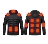 Générique Blouson chauffant Homme et Femme Avec 13 Zones de Chauffage Doudoune Chauffante Chaud Léger Manteau Chauffage Vestes Chauffantes Manteau Coupe-vent Chauffante Pour Ski Pêche et Moto Hiver