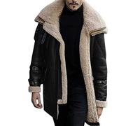 Générique Blouson Haute Homme Manteau Casual Manteau Doublure Polaire Veste de Ski homme hiver épais chaud Veste De Demi-Saison En Coton, Blouson Homme Hiver à Capuche Parka Homme Hiver Chaude
