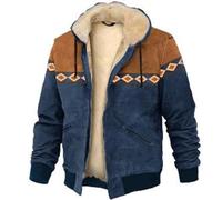 Générique Blouson Hiver Homme Chaud - Veste Homme Chaude Nouveauté 2023 : Sweat à Capuche uni imprimé 3D Style décontracté pour Jeunes