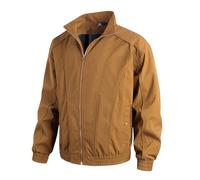 Générique Blouson Homme Été Léger pour Printemps Zippée Veste d'Extérieur Bomber de Couleur Uni Veste à Col Montant Jacket Homme Coup-Vent de l'Aviateur Thin Classique Décontracté Casual