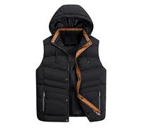 Générique Blouson Homme Hiver sans Manches Veste Hiver Homme Chaude Veste Polaire Homme XXL Doudoune Thermique Femme Manteau Homme Hiver 4XL Manteau pour Homme Veste Polaire Grande Taille Homme