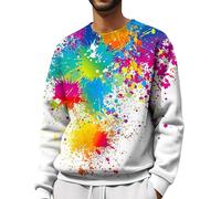 Générique Blouson Homme Mi Saison Grande Taille Sweat Homme sans Capuche Original Sweats Couleur Mixte Sweatshirt 2025 Nouveau Manteau Outdoor Manteaux Fantaisie Vêtements Fête Vetement Automne Sweat