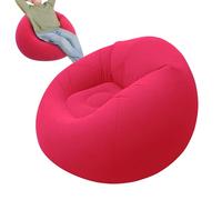 Générique Blow Up Couch, Folding Inflatable Lounger, 40.55x40.55x23.62 inches Blue Portable, Air Mattress for Indoor, Patio, RV, Glamping, Pool, Tanning, Travel, Picnic, and Garden