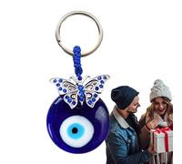 Générique Blue Eyes Keychain - 9.5x4x1.2cm Portable And Smooth Keychains - Travel-Friendly Smooth Key Rings Scratch-Free For Birthday New Year Christmas Easter Gift