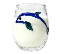 Générique Blue Ring Octopus Glass - Handmade Marine Glassware | Water Cup