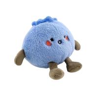 Générique Blueberry Plush Toy, Soft Cartoon Doll, Cute Hugging Pillow, 4 inch Stuffed Decor for Bringing Fun Comfort and Playful Vibes to Kids Adults Bedroom Living Room Spaces, 3.9 inches