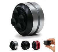 Générique Bluetooth Mini Speaker Bone Conduction Portable WirelessSpeaker, with Suction Cup, Turn Anything Into a Speakers, for Bath, Home, Outdoor, Travel (Silver)