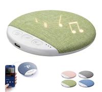 Générique Bluetooth Pillow Speaker for Sleeping, Mini Portable Under Pillow Speaker, Flat Under Pillows Speakers, with Stereo Bass White Noise, Volume Control Auto-Off, for Adult Kids (Green)