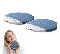 Générique Bluetooth Pillow Speaker for Sleeping - Ultra Thin Under Pillow Speaker with White Noise Timer & Auto-Off - Wireless Sleep Aid Headphones for Side Sleepers/Adults/Kids (2*Blue)