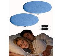 Générique Bluetooths Pillow Speaker for Sleeping, Mini Wireless Portable Under Pillow Speaker, Stereo Bass Private Sleep Headphones, Extended Battery Life Suitable for Everyone (Blue,1)