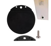 Générique Boat Deck Hatch, Round Cover, 2.81x0.43 inches, Low Profile Detachable Functionality Marine Access, Panel Replacement for Yacht, Ship, RV, Outdoor, Open, Water and Mobile Living
