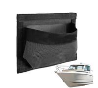 Générique Boat Storage Bag, Marine Tool Pouch, 9.84x7.09 inches Waterproof Organizer Adhesive Back Panel, Removable Compact Container, Ideal for Keeping Gear Secure, Tidy Setup on Boats