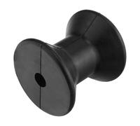 Générique Boat Trailer Roller 3 inch Rubber Shaft Keel Roller Boat Trailer Guide Bow Stop Bow with 1/2 inch Mount Durable Keel Support for Yacht Motorboat Loading Protection