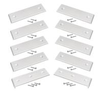 Générique Boat Trailer Slides for Bunks - 3 X 10 in Slide Boat Trailer Slides | 10x Heavy Duty Bunk Board Kit, Protect The Ends of BoatTrailer Bunks, Smoother BoatBunk